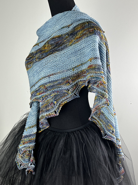 Bringing in the Sheaves Shawl