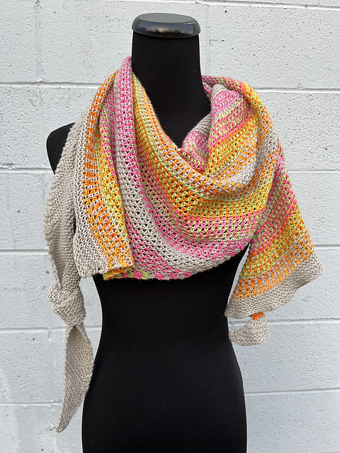 80's Mixtape Shawl