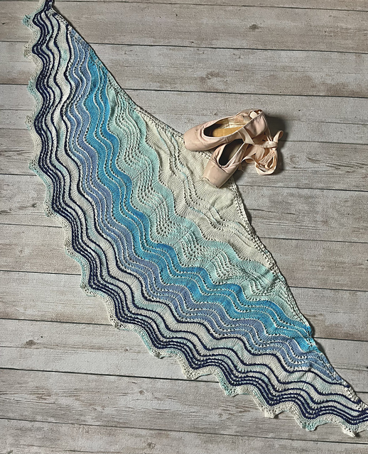 Swan Maiden Shawl
