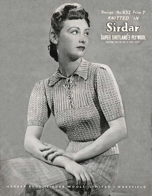 Lady's Jumper in Fancy Stitch