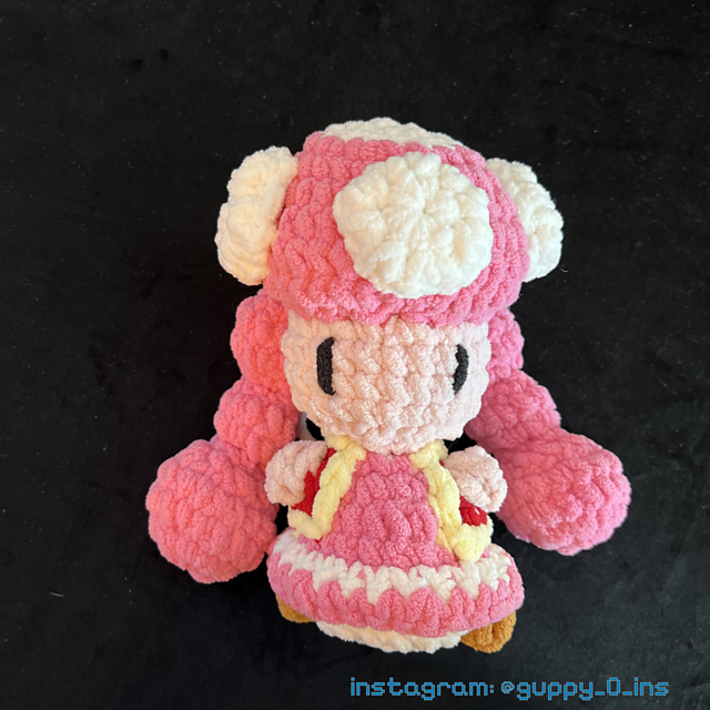 Toadette from Super Mario Low Sew
