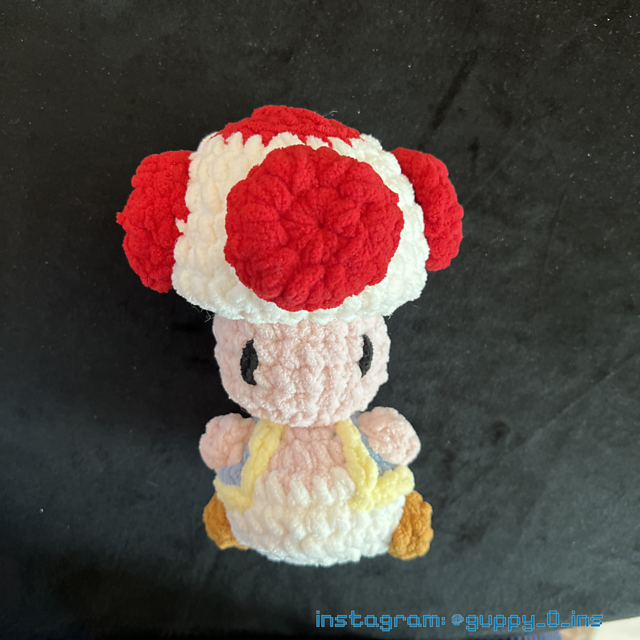 Toad from Super Mario Low Sew