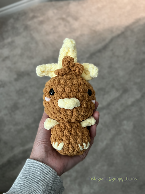 Torchic Pokemon Low Sew