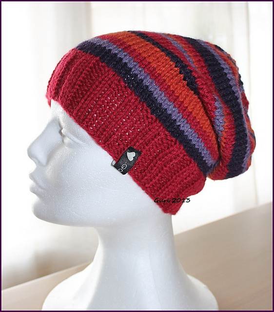 Ida-Sophie`s baggy-hat and mittens