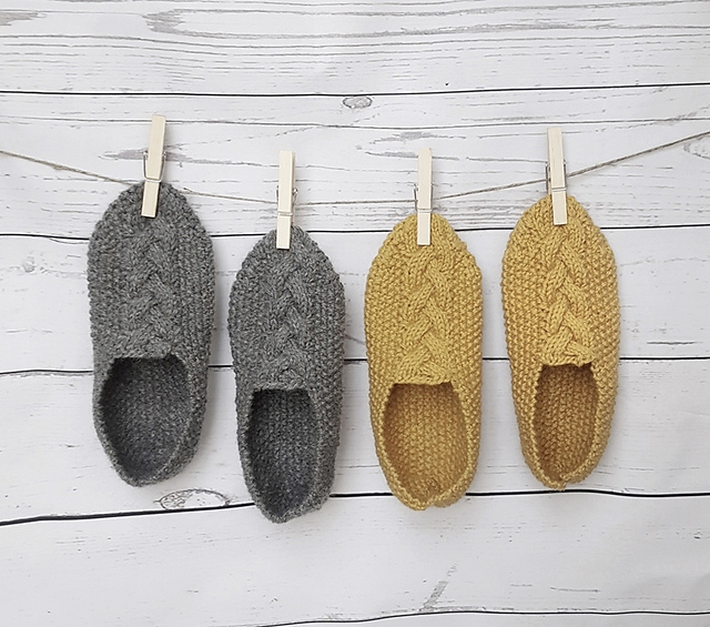 Cable slippers