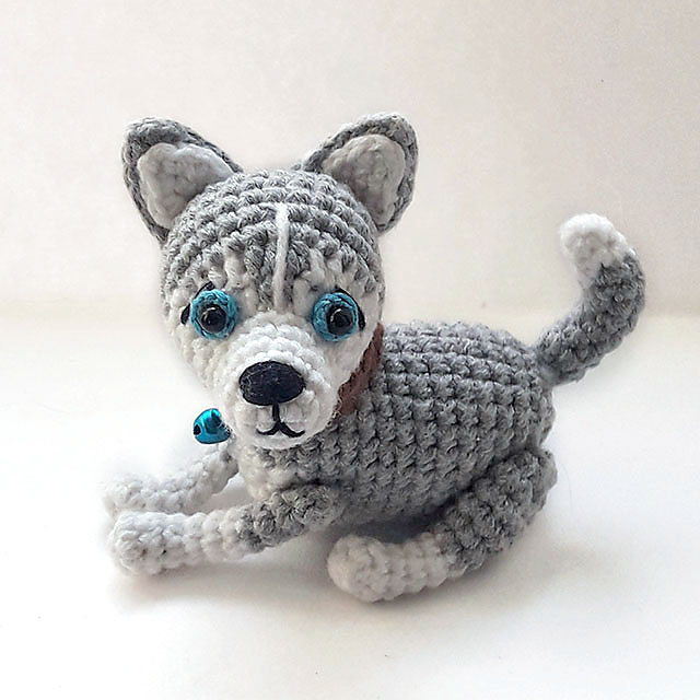Husky Puppy Amigurumi
