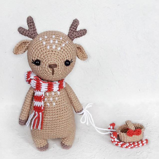 Caramel Deer Amigurumi