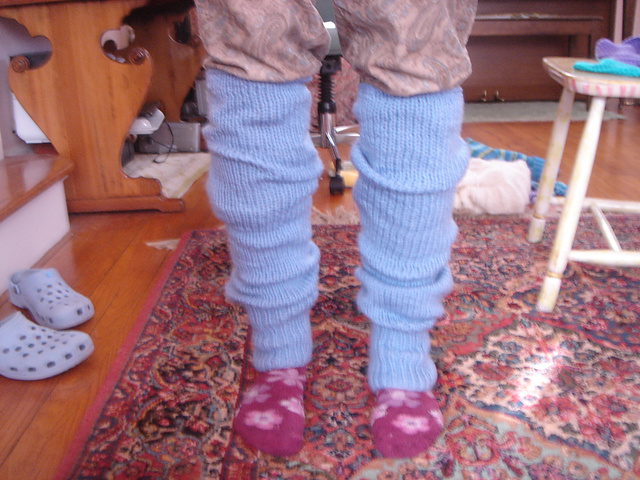 Flashy Leg Warmers