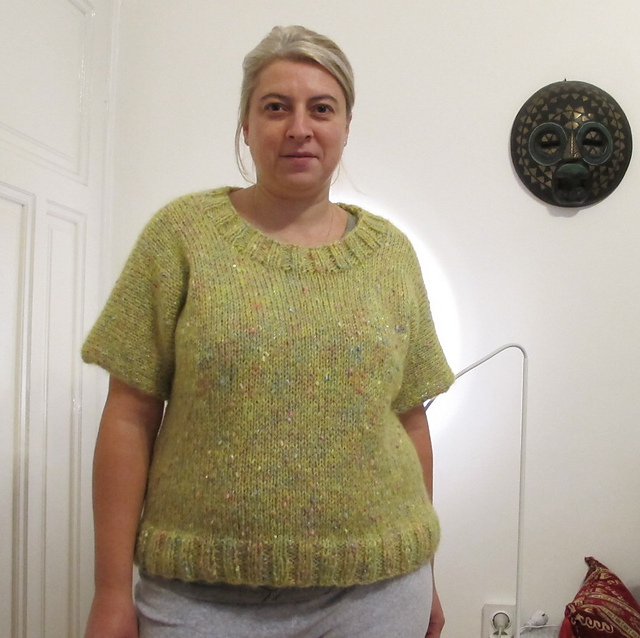 Pull Mohair Large Col