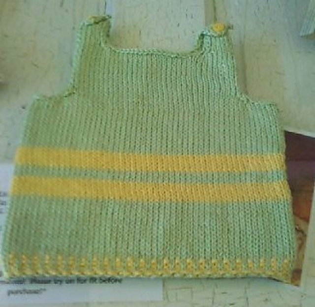 Stripe Baby Vest