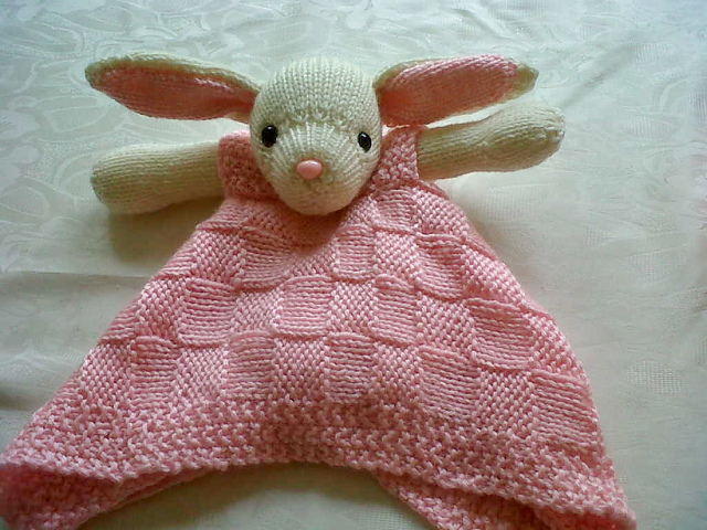 Bunny Buddy Comfort Blanket