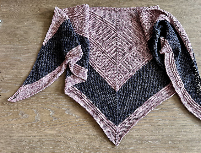 Double Euphoria Shawl