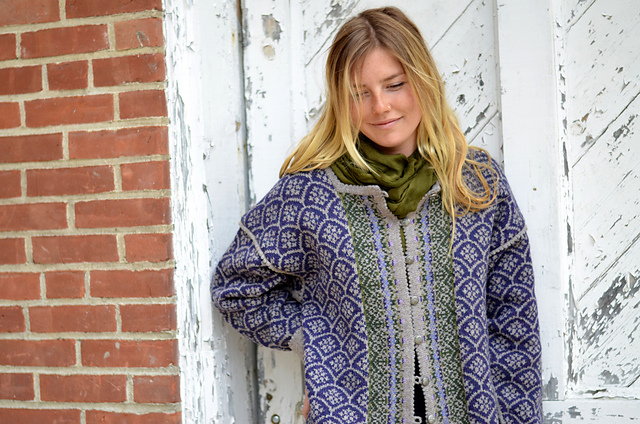 Latvian Garden Cardigan