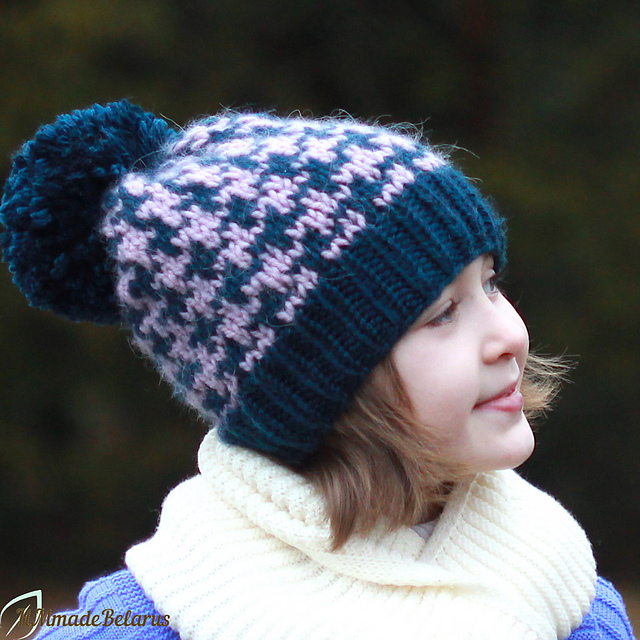 The Sheila check beanie