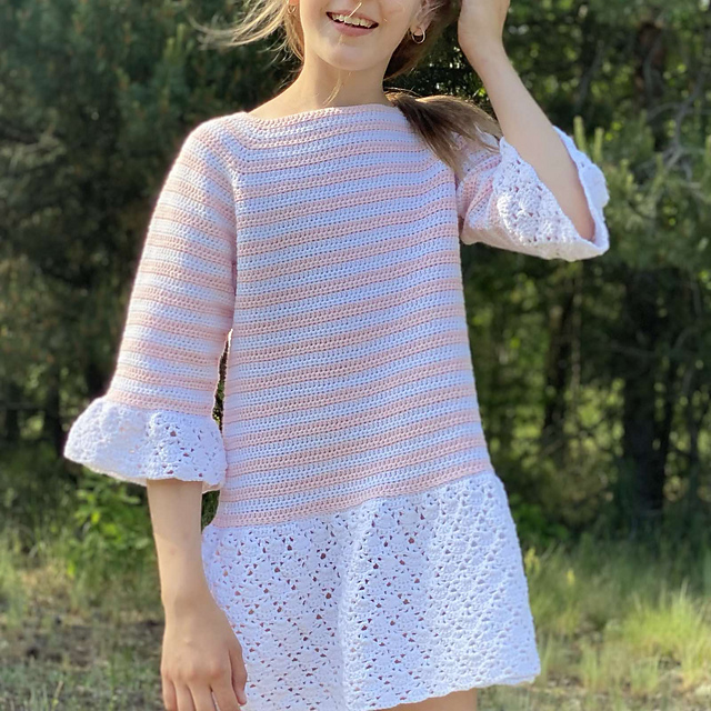 The Melanie striped dress