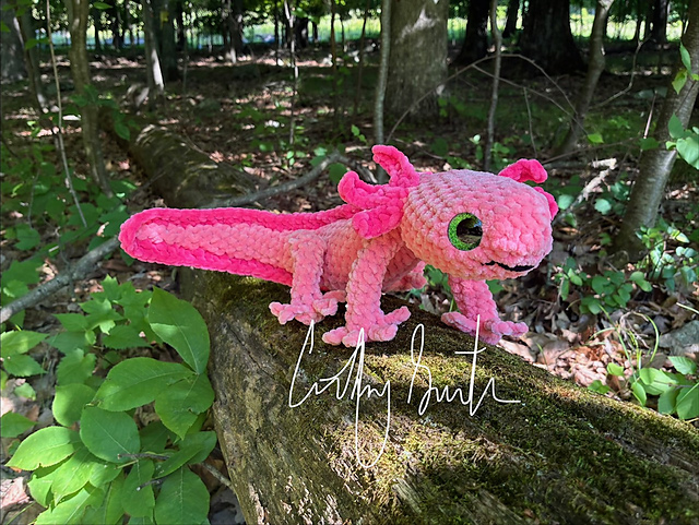 No Sew Axolotl