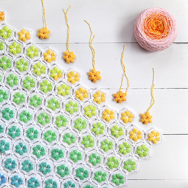 Flower Shower Blanket — foto 6