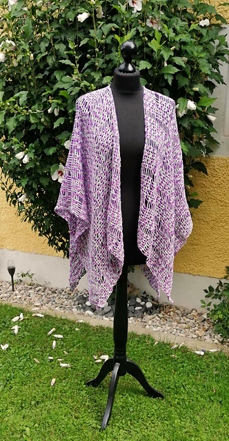 Poncho-Schal