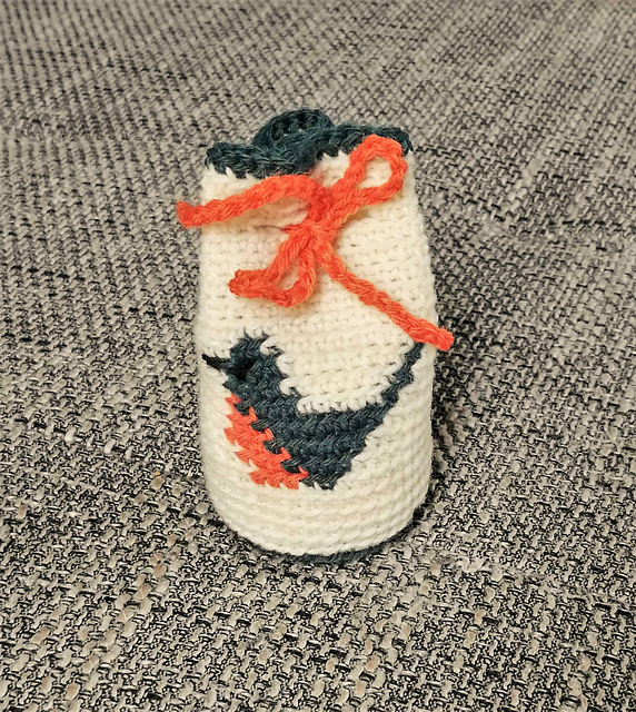 kleiner Geschenkbeutel Vogel