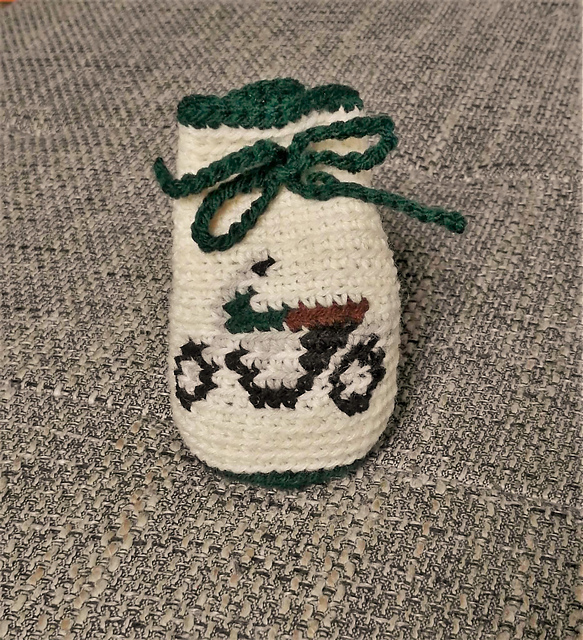 kleiner Geschenkbeutel Motorrad