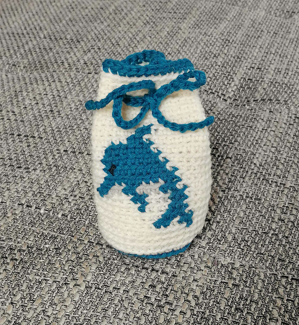 kleiner Geschenkbeutel Delphin