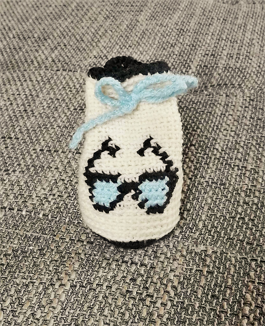 kleiner Geschenkbeutel Brille