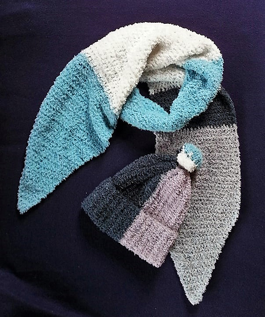 Winterset: Haube & Schal