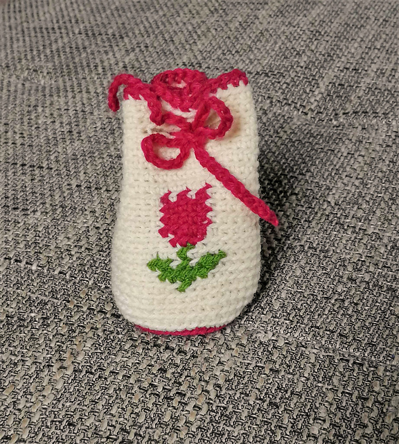 kleiner Geschenkbeutel Tulpe