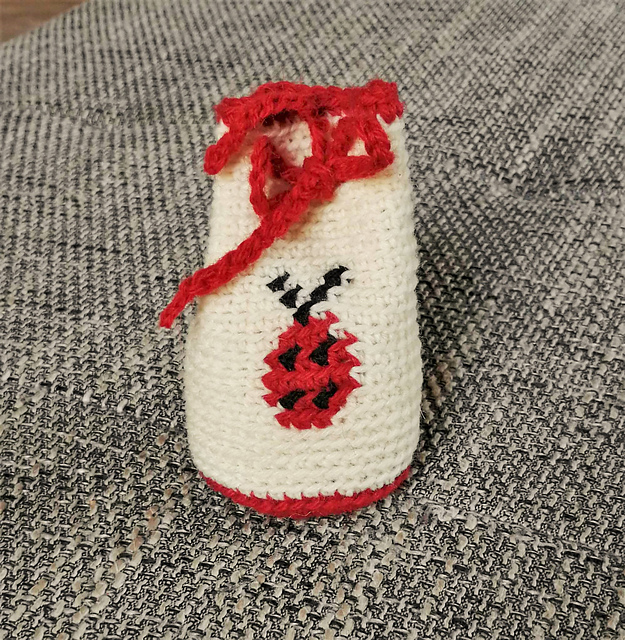 kleiner Geschenkbeutel Marienkäfer