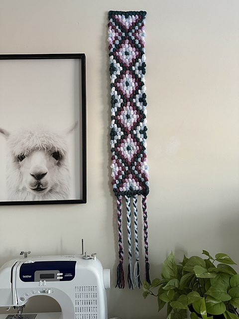 Friendship Bracelet Wall Hanging