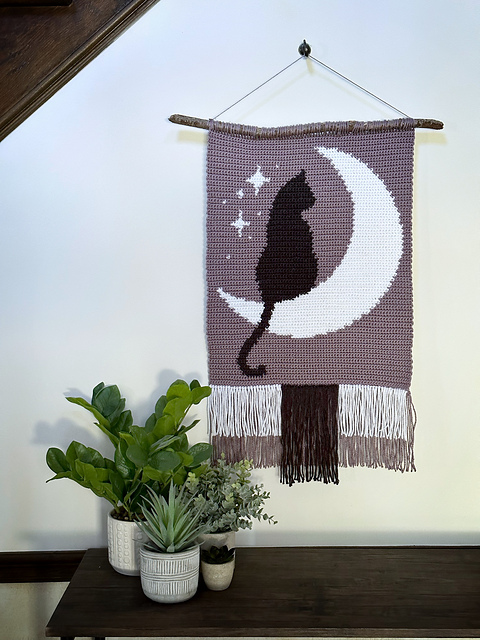 Luna Cat Wall Hanging