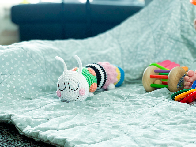 Crochet caterpillar