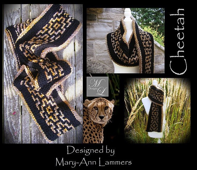 Cheetah Scarf