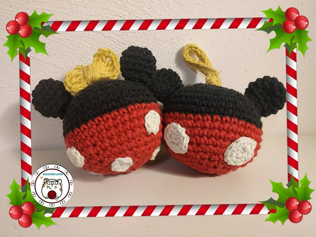 Esferas Mickey y Minnie