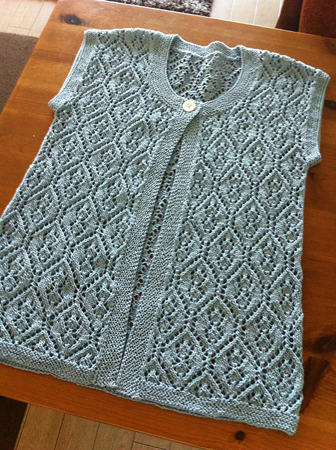 p.33 Lace Vest