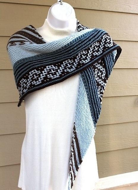 Painted Desert Shawl