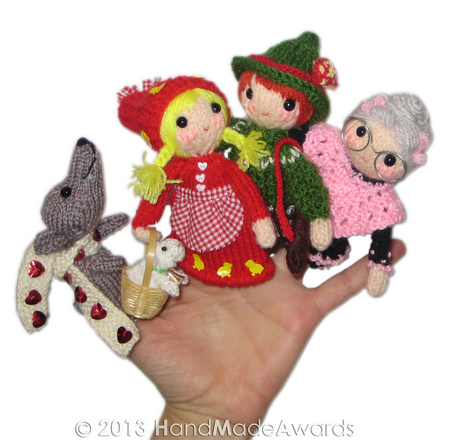 Little Red Riding Hood Fnger Puppets