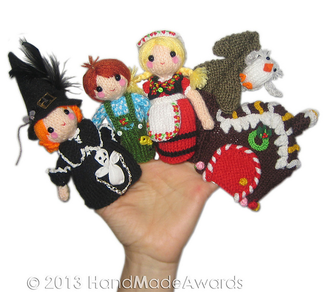 Hansel and Gretel Finger Puppets