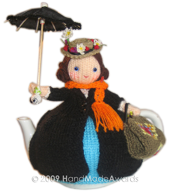 Ravelry: Mary Poppins tea cosy pattern by Loly Fuertes