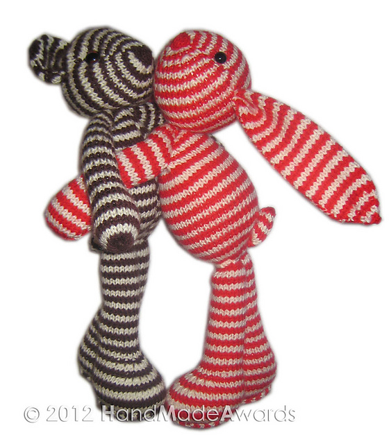 Bubu Bear CROCHET the striped Teddy