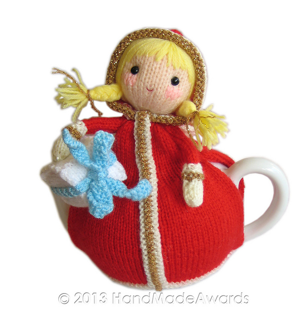 Angel of Christmas Tea Cosy
