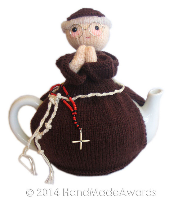 Franciscan Priest from Rome Tea Cosy