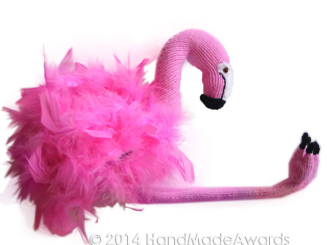 Marshmallow the Little Pink Flamingo