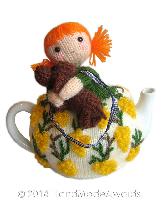Beatrice and Toby Dog Tea Cosy