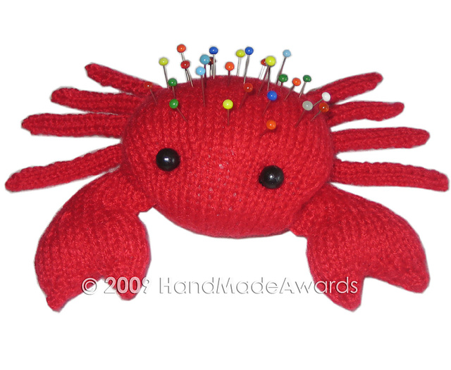 The Red Crab Pincushion