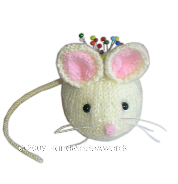 The White Mouse Pincushion