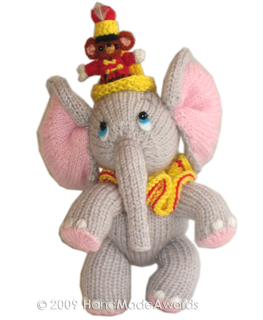 Sweet Elephant with little friend