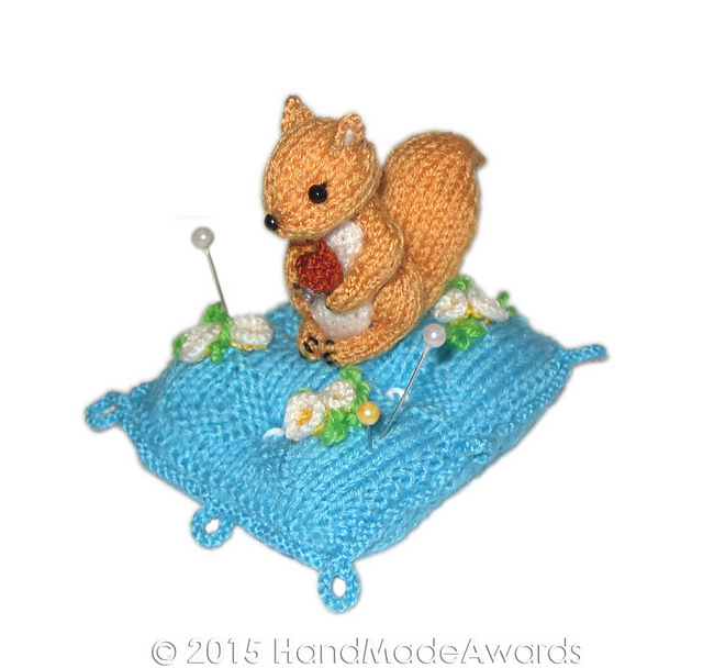 Squirrel Pincushion