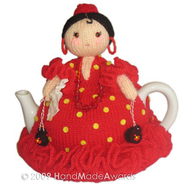 Ravelry: Olé Olé! Tea cosy Crochet pattern by Loly Fuertes