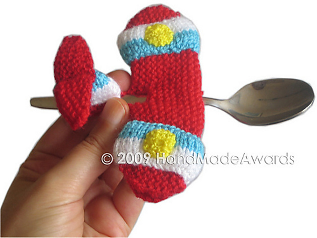 Airplane Spoon Crochet